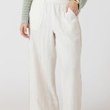 Crochet Trim Wide Leg Pant (Dex)