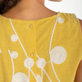 Sleeveless Button Back Woven Top (Liverpool)