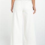 High Rise Wide Leg Crop Pant w/ Welts (Liverpool)