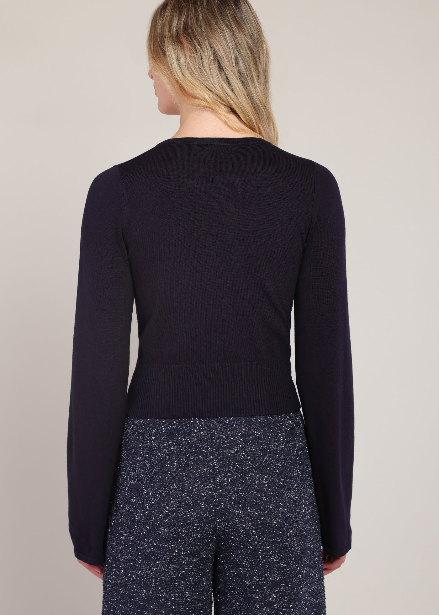 Crewneck Cardi Sweater (Dex)