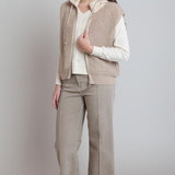 Hooded Boucle Vest (Dex)