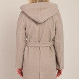 Belted Hooded Coat (Room 34 by Dex)
