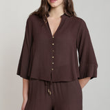 Wide Sleeves Blouse (Dex)