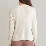 V Neck Knit Top (Dex)