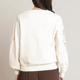 Embroidered Sweater Top (Dex)