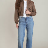 Houndstooth Bomber Jacket (Dex)