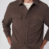 Men's Long Sleeve Button Up Knit Shirt (Liverpool)