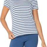 Short Sleeve Crewneck Classic Knit Tee (Liverpool)