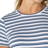 Short Sleeve Crewneck Classic Knit Tee (Liverpool)