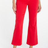 Hannah Cropped Flare w/ Slit Hem (Liverpool)