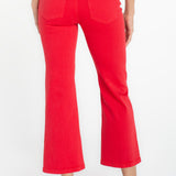 Hannah Cropped Flare w/ Slit Hem (Liverpool)