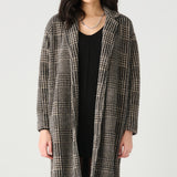 Houndstooth Knit Coat (Dex)