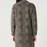 Houndstooth Knit Coat (Dex)