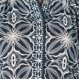 Flutter Sleeve Mix Print Button Front Woven Top (Liverpool)