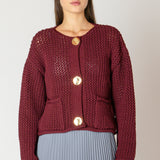 Chunky Knit Cardigan (Dex)
