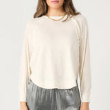 Ruffle Trim Sweater Top (Dex)