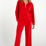 Half Zip Popover w/ Collar (Liverpool)