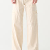 High Waist Wide Leg Cargo Pant (Dex) (Plus)