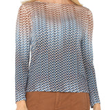 Boat Neck Long Sleeve Top (Liverpool)