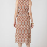 V Neck Eyelet Dress (Dex)