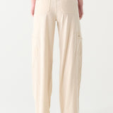 High Waist Wide Leg Cargo Pant (Dex) (Plus)