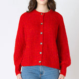 Crewneck Textured Cardigan (Dex)