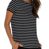 Short Sleeve Crewneck Classic Knit Tee (Liverpool)