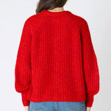 Crewneck Textured Cardigan (Dex)