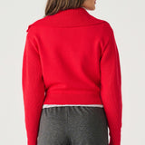 Half Zip Textured Sweater (Dex)