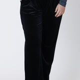 Wide Leg Velour Pant (Dex) (Plus)