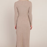 Knot Waist Long Dress (Room 34 by Dex)