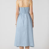 V Waist Midi Dress (Dex)