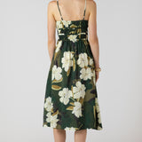 Elastic Waist Midi Dress (Dex)