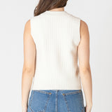 Textured Stitch Sweater Tank (Dex)