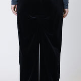 Wide Leg Velour Pant (Dex) (Plus)