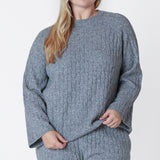 Cable Knit Cozy Sweater (Dex) (Plus)