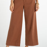 High Rise Crop Wide Leg Pant (Liverpool)