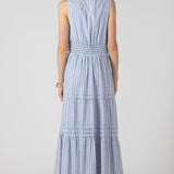 Pleat Detail Smocked Waist Dress (Dex)