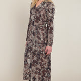 Belted Shirt Dress (Dex Black Tape)