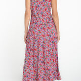 Sleeveless Ruffle Front Woven Maxi Dress (Liverpool)