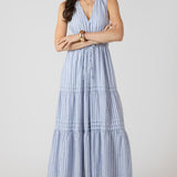 Pleat Detail Smocked Waist Dress (Dex)