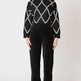 Diamond Check Sweater (Dex)