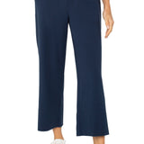 Pull-on Tie Waist Wide Leg Ankle Pant (Liverpool)