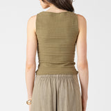 Squarneck Textured Tank (Dex)