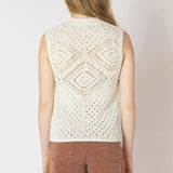 Patterned Pointelle Sweater (Dex)