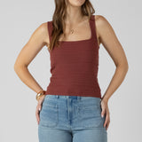 Squarneck Textured Tank (Dex)