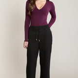 Satin Block Wide Leg Pant (Dex)