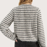 Long Sleeve Boatneck Knit Top (Liverpool)