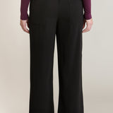 Satin Block Wide Leg Pant (Dex)