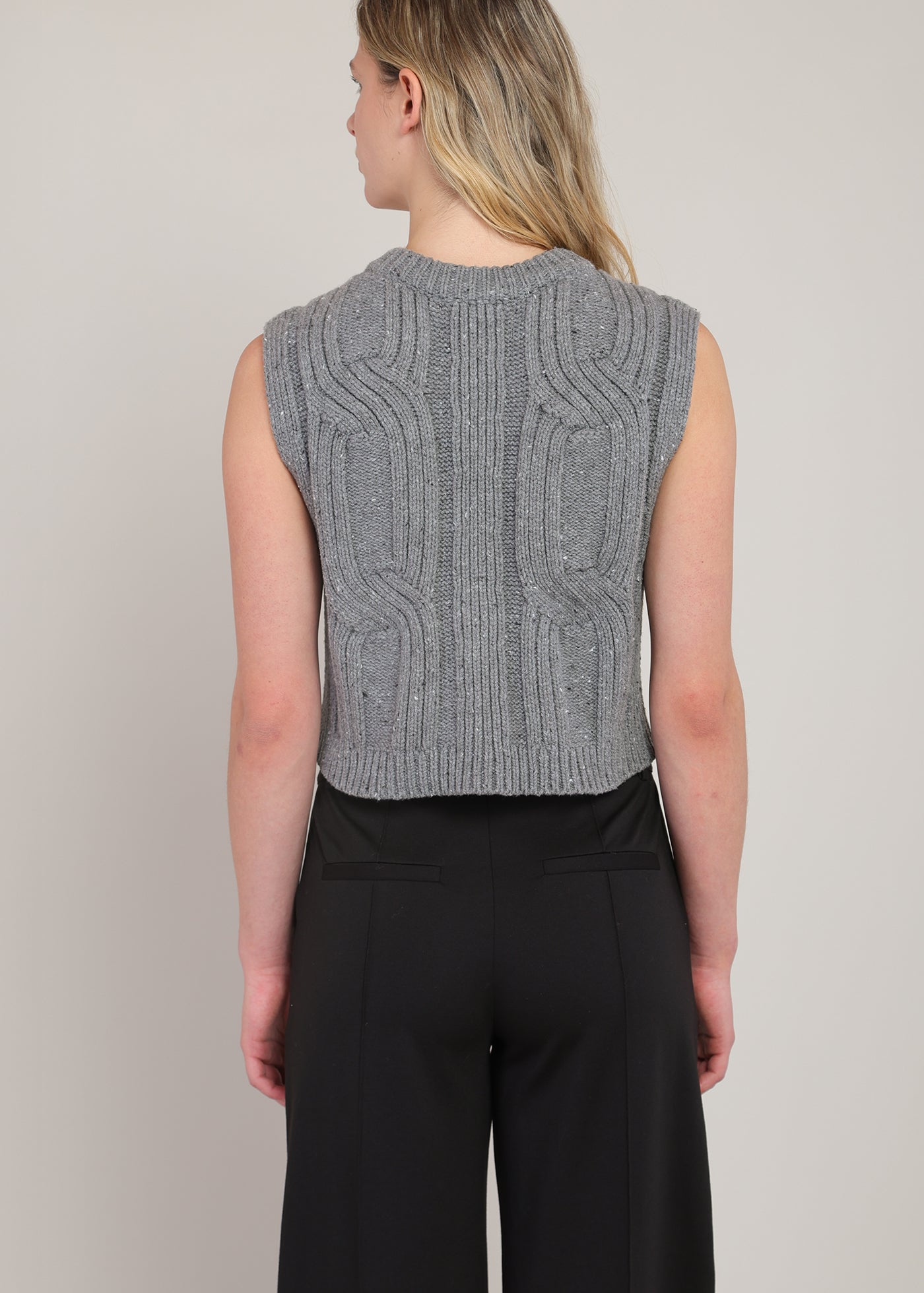 Cable Sweater Vest (Room 34 by Dex)